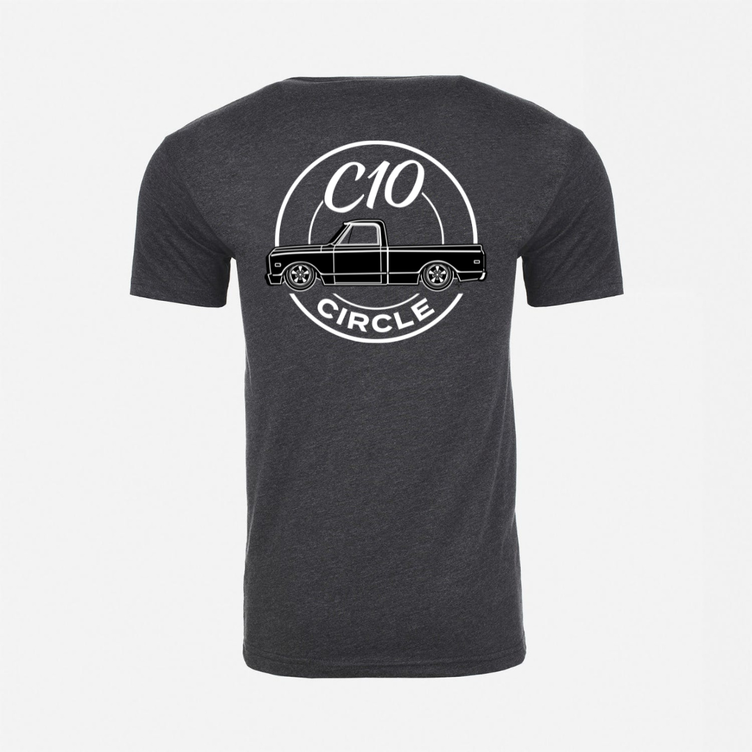 C10 Circle TShirt - Second Gen (Black Truck)