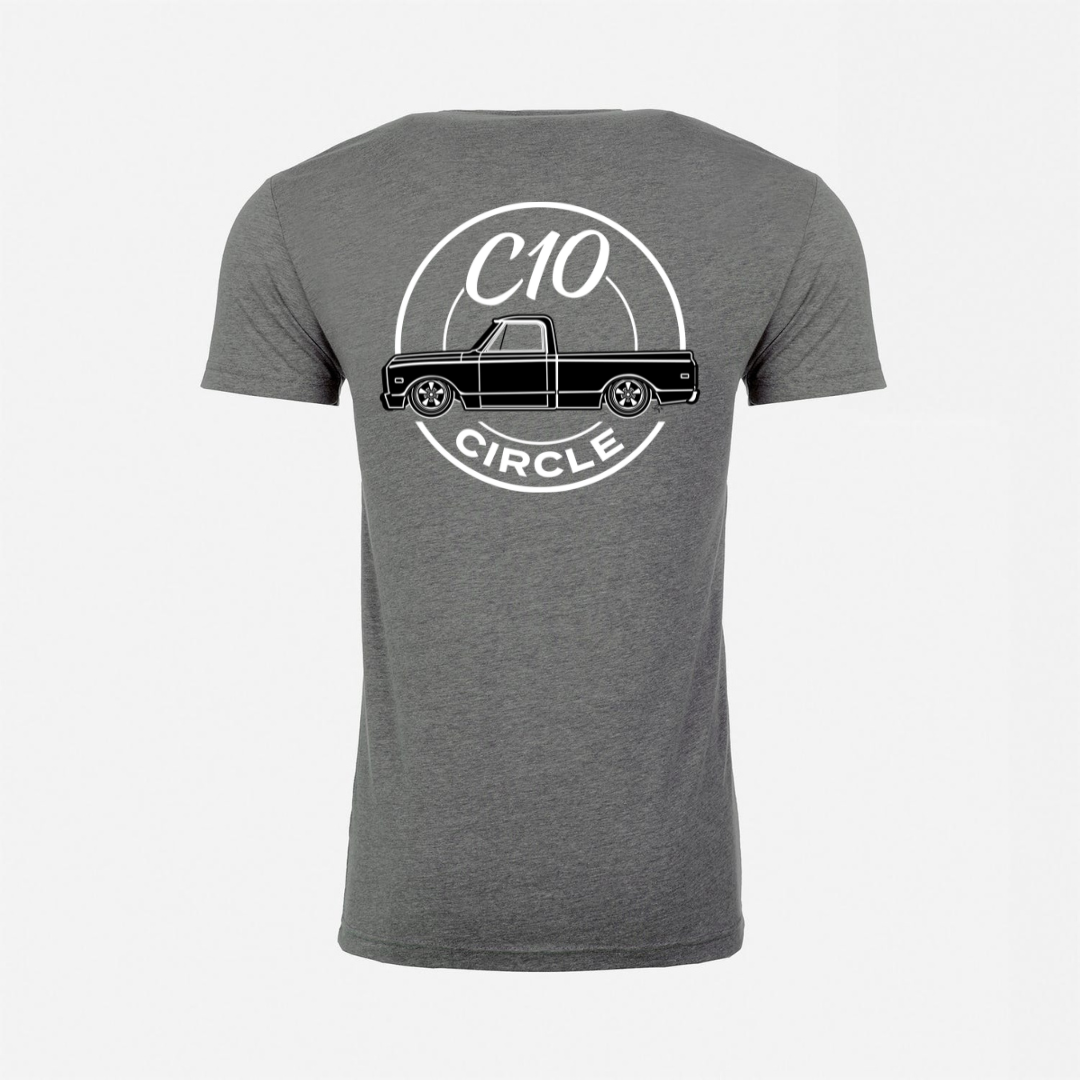 C10 Circle TShirt - Second Gen (Black Truck)