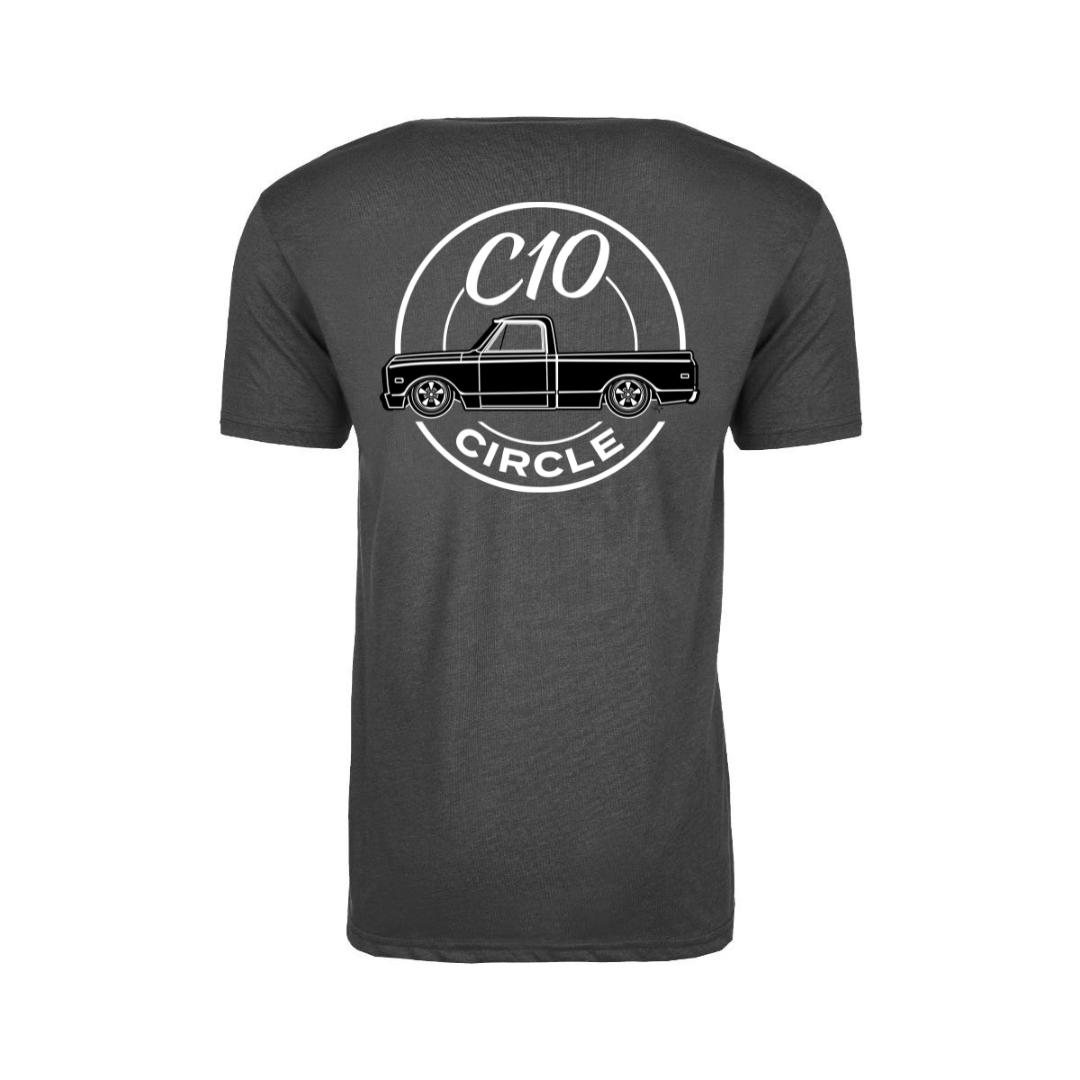 C10 Circle TShirt - Second Gen (Black Truck)