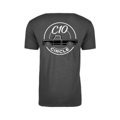 C10 Circle TShirt - Second Gen (Black Truck)