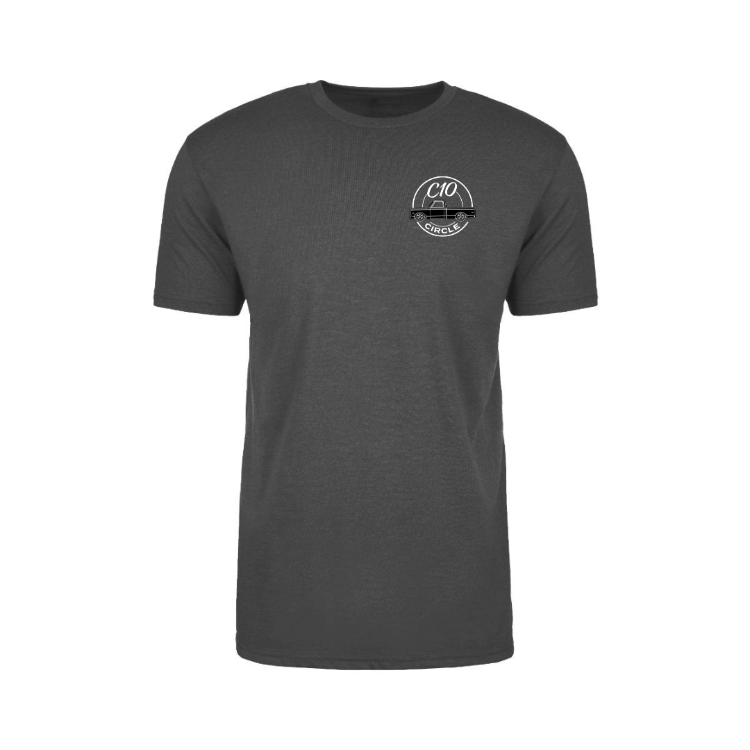 C10 Circle TShirt - Second Gen (Black Truck)