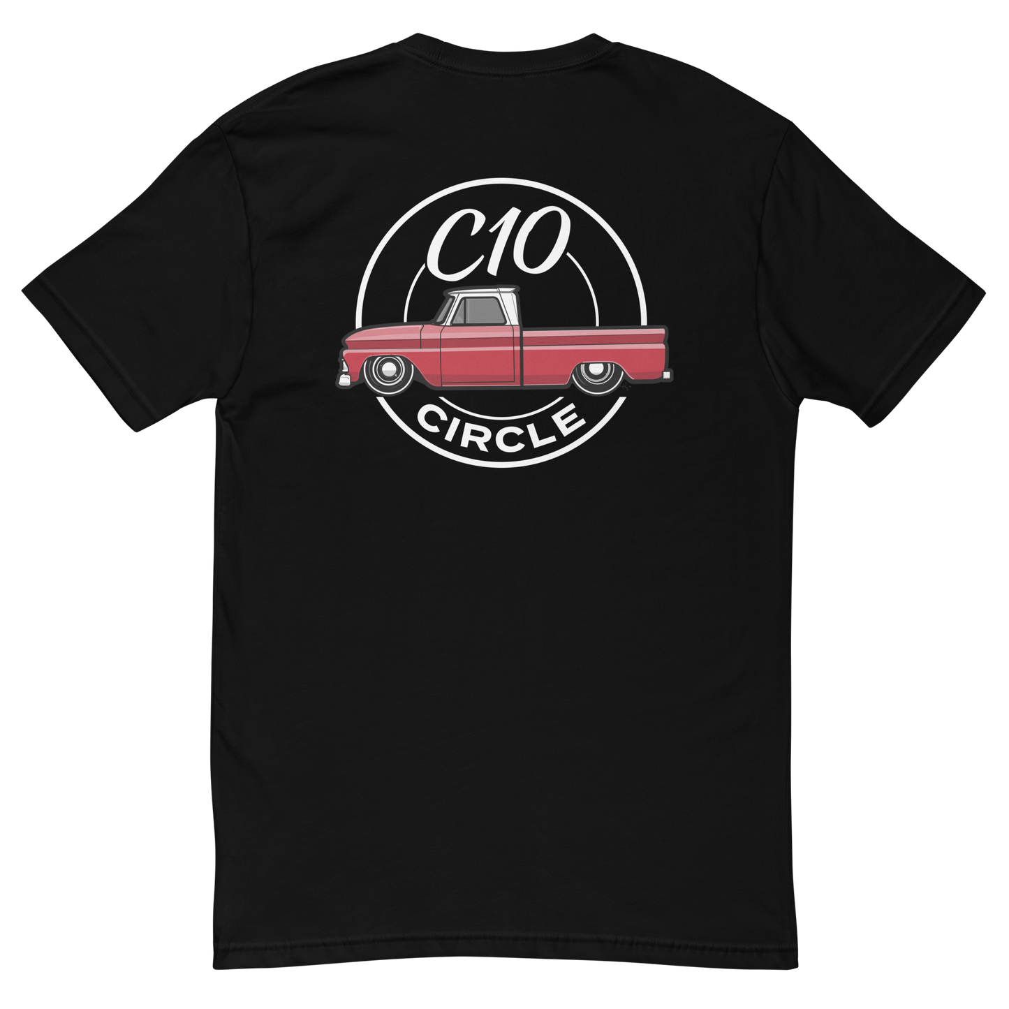 C10 Circle TShirt - First Gen (Red)